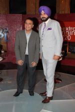 Sunil Gavaskar, Navjot Singh Sidhu on the sets of Sony Max Extra Innings in R K Studios on 6th May 2012JPG (57).JPG